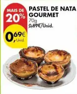 Pingo Doce Gourmet - pastel de nata promoção
