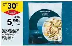 Continente Bom dia Continente - choco limpo promoção