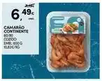 Continente Bom dia Continente - camarão promoção