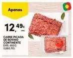 Continente Bom dia Picada - carne de bovino continente promoção