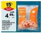 Continente Bom dia Continente - miolo de camarao 10/30 promoção