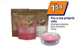 Action Faz a tua própria vela promoção