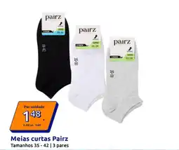 Action Meias curtas Pairz promoção