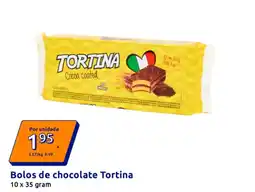 Action Bolos de chocolate Tortina promoção