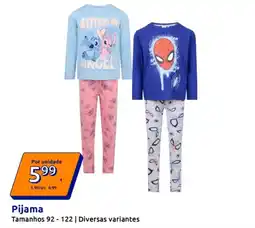 Action Pijama promoção