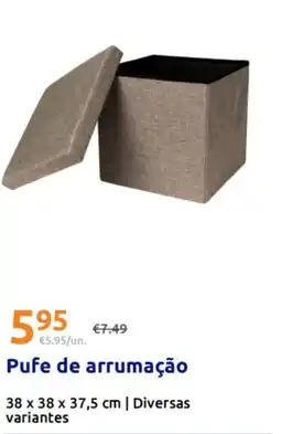 Action Pufe de arrumação promoção
