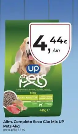 Aqui é fresco Alim. Completo Seco Cão Mix UP Pets promoção