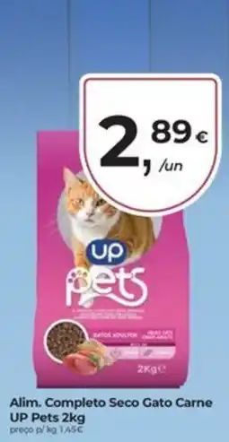 Aqui é fresco Up pets Alim. Completo Seco Gato Carne promoção