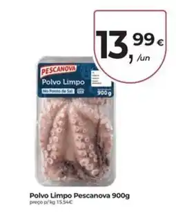 Aqui é fresco Polvo Limpo Pescanova promoção