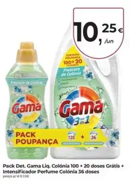 Aqui é fresco Pack det. gama liq. colônia promoção