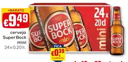 Bolama cerveja super bock mini promoção
