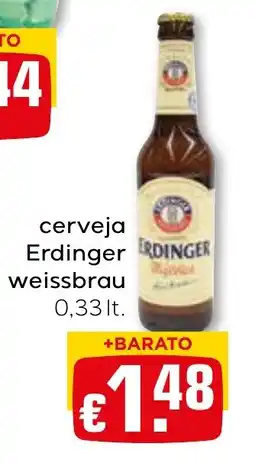 Bolama cerveja erdinger weissbrau promoção