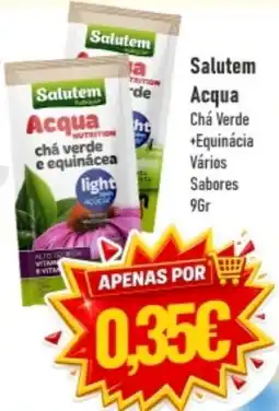 Belita Salutem Acqua chá verde e equinácea promoção