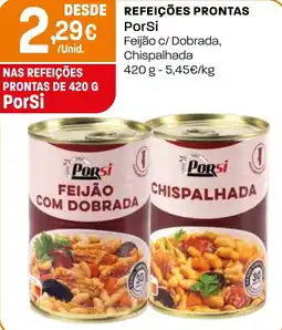 Intermarché PorSi feijão com dobrada, chispalhada promoção