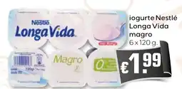 Bolama iogurte Nestlé Longa Vida magro promoção