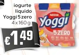 Bolama iogurte líquido Yoggi 5 zero promoção
