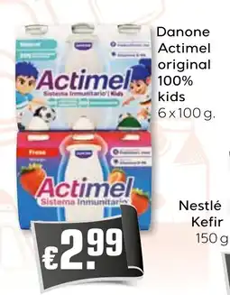 Bolama Danone Actimel original kids promoção