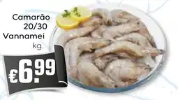 Bolama Camarão Vannamei promoção