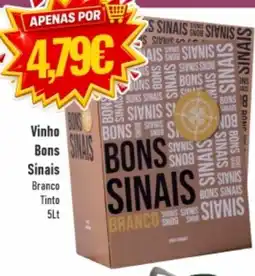Belita Vinho Bons Sinais promoção