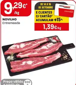 Intermarché Novilho Entremeada promoção