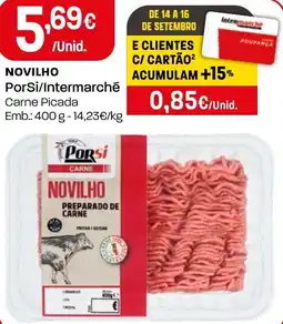 Intermarché Novilho PorSi/Intermarché promoção