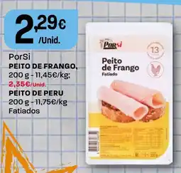 Intermarché PorSi peito de frango fatiado promoção