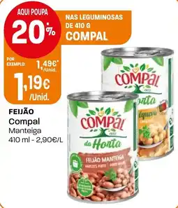 Intermarché Feijão Compal Manteiga promoção