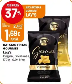 Intermarché batatas fritas gourmet lay's promoção