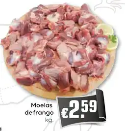 Bolama Moelas de frango promoção