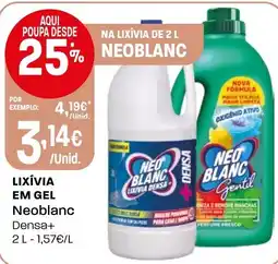 Intermarché Lixívia em gel neoblanç densa+ promoção