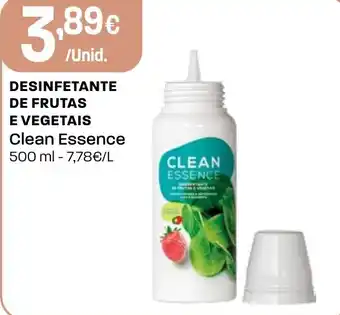 Intermarché Clean Essence desinfetante de frutas e vegetais promoção