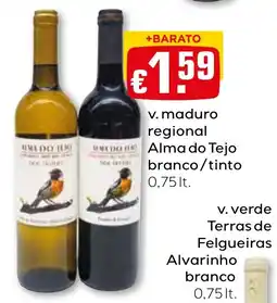 Bolama Alma do Tejo v. maduro regional branco/tinto promoção