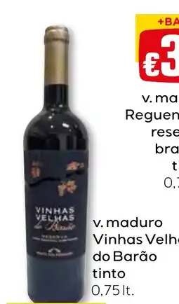 Bolama v. maduro vinhas velhas do barão tinto promoção