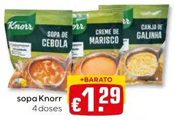 Bolama sopa Knorr promoção