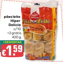 Bolama pães leite hiper delícia promoção