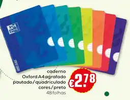 Bolama caderno oxford a4 agramado promoção