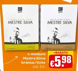 Bolama v. maduro mestre silva branco/tinto promoção