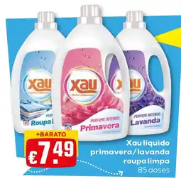 Bolama Xau líquido primavera/lavanda roupa limpa promoção