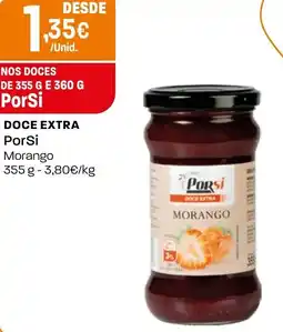 Intermarché PorSi doce extra morango promoção