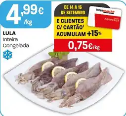 Intermarché Lula Inteira Congelada promoção