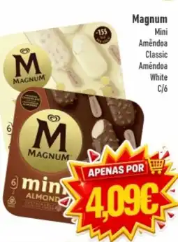 Belita magnum mini amêndoa classic amêndoa white promoção