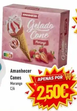 Belita Amanhecer Cones Morango promoção