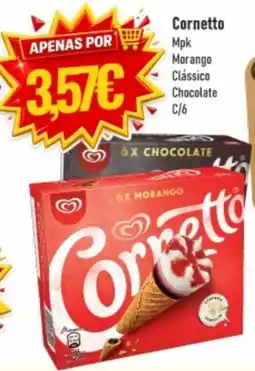 Belita Cornetto Morango Clássico promoção