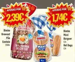Belita Bimbo Oroweat Pão Centeio promoção