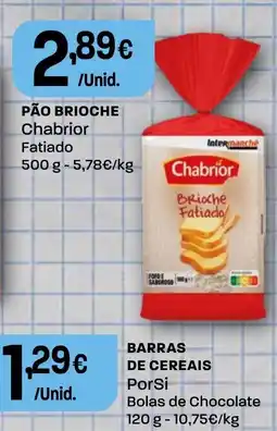 Intermarché Pão brioche chabrior promoção
