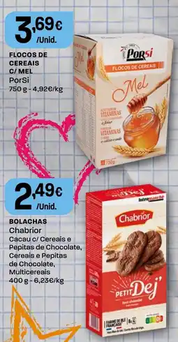 Intermarché Flocos de cereais c/ mel porSi promoção