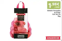 Amanhecer batata vermelha amanhecer promoção