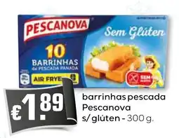 Bolama barrinhas pescada pescanova s/glúten promoção
