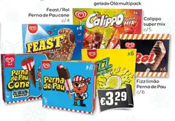 Bolama Perna de Pau cone promoção