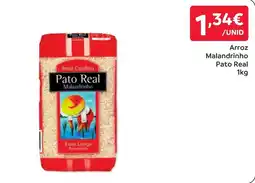 Amanhecer Arroz Malandrinho Pato Real promoção